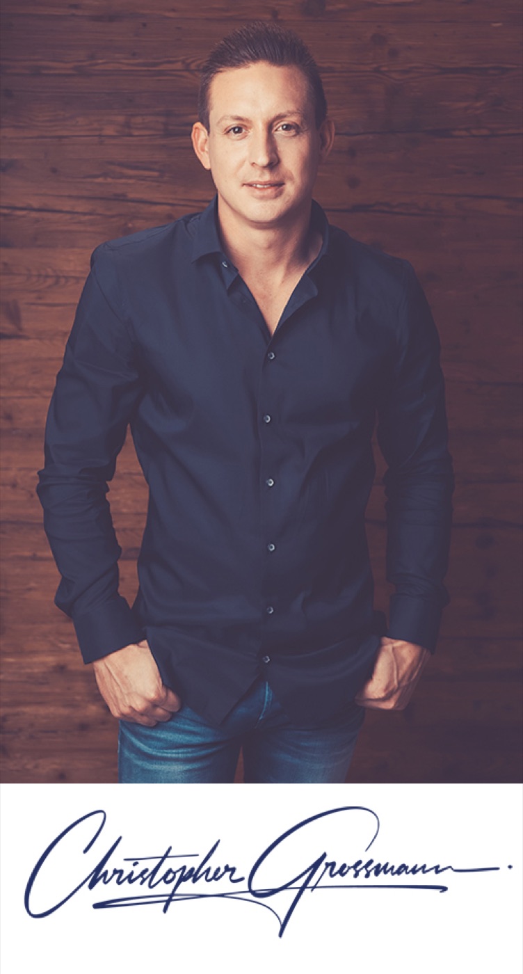 Christopher Grossmann, owner of Getränke Grossmann and contact for business customers in Frankfurt