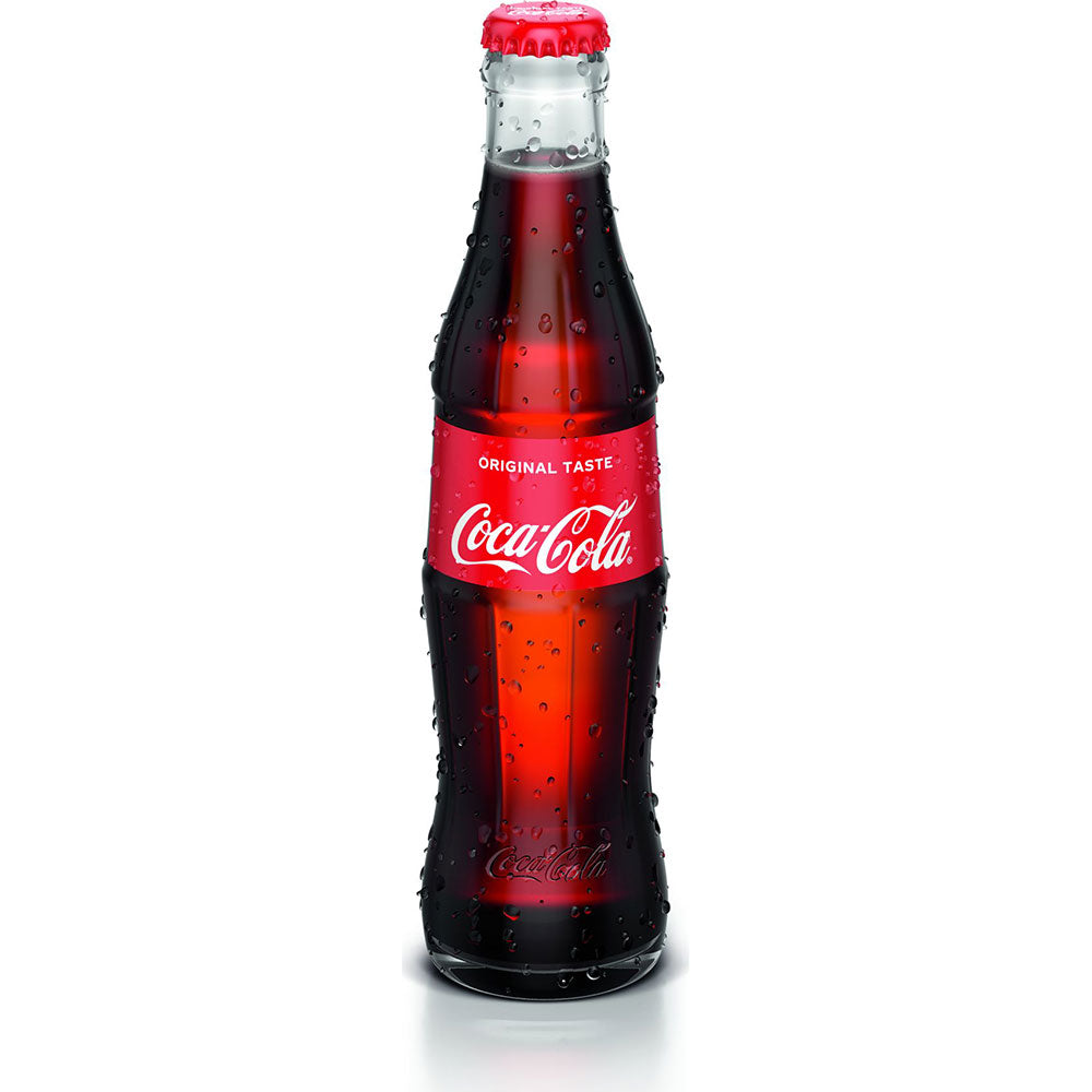 Coca Cola Original – Getränke Grossmann Frankfurt Coca Cola Original, 24 x 0,33 l, Produktabbildung für Getränke-Lieferservice an Büros, Kanzleien, Meetings, Messen und Flughafenstandorte in Frankfurt.